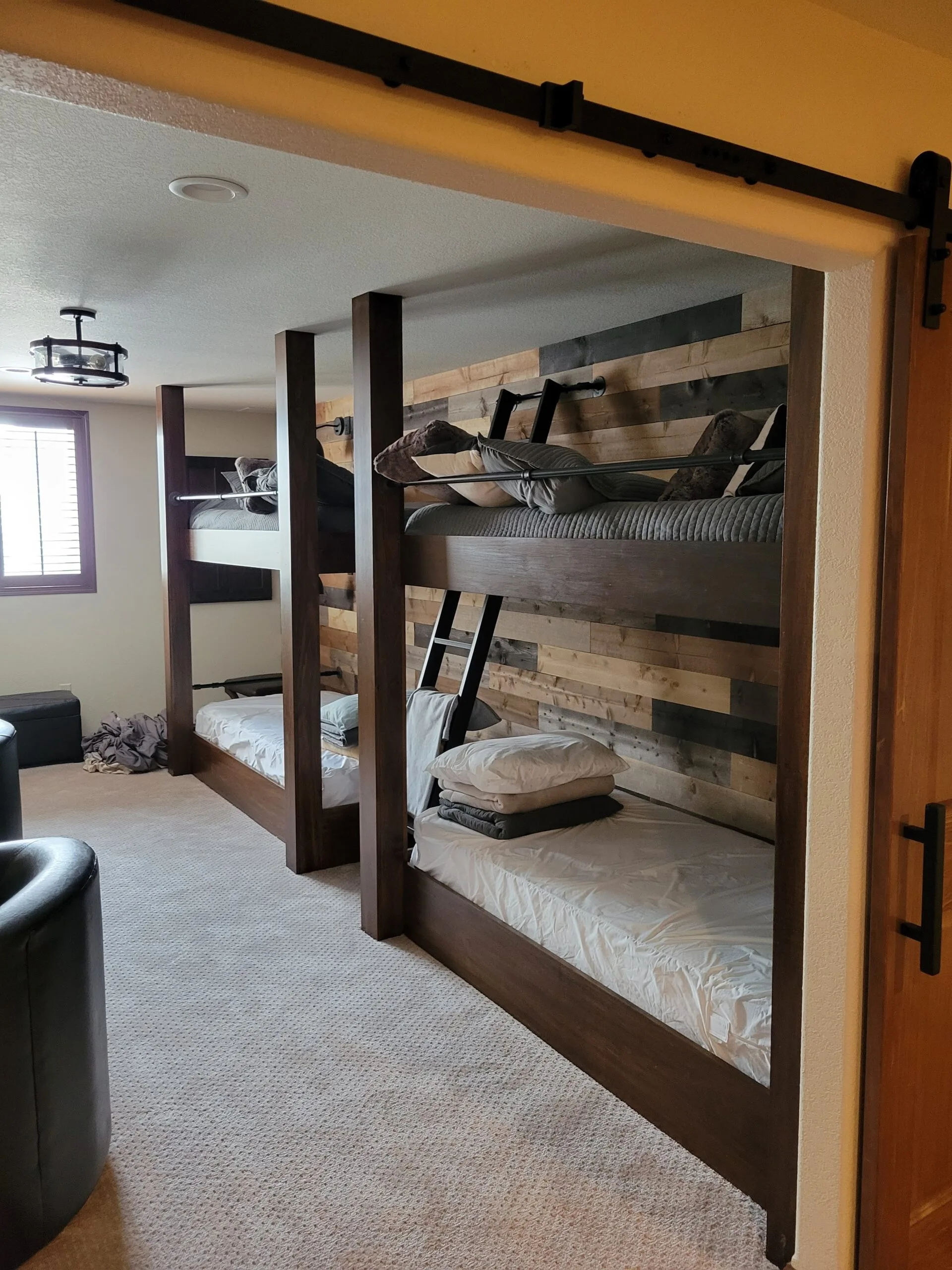 Basement bunk room